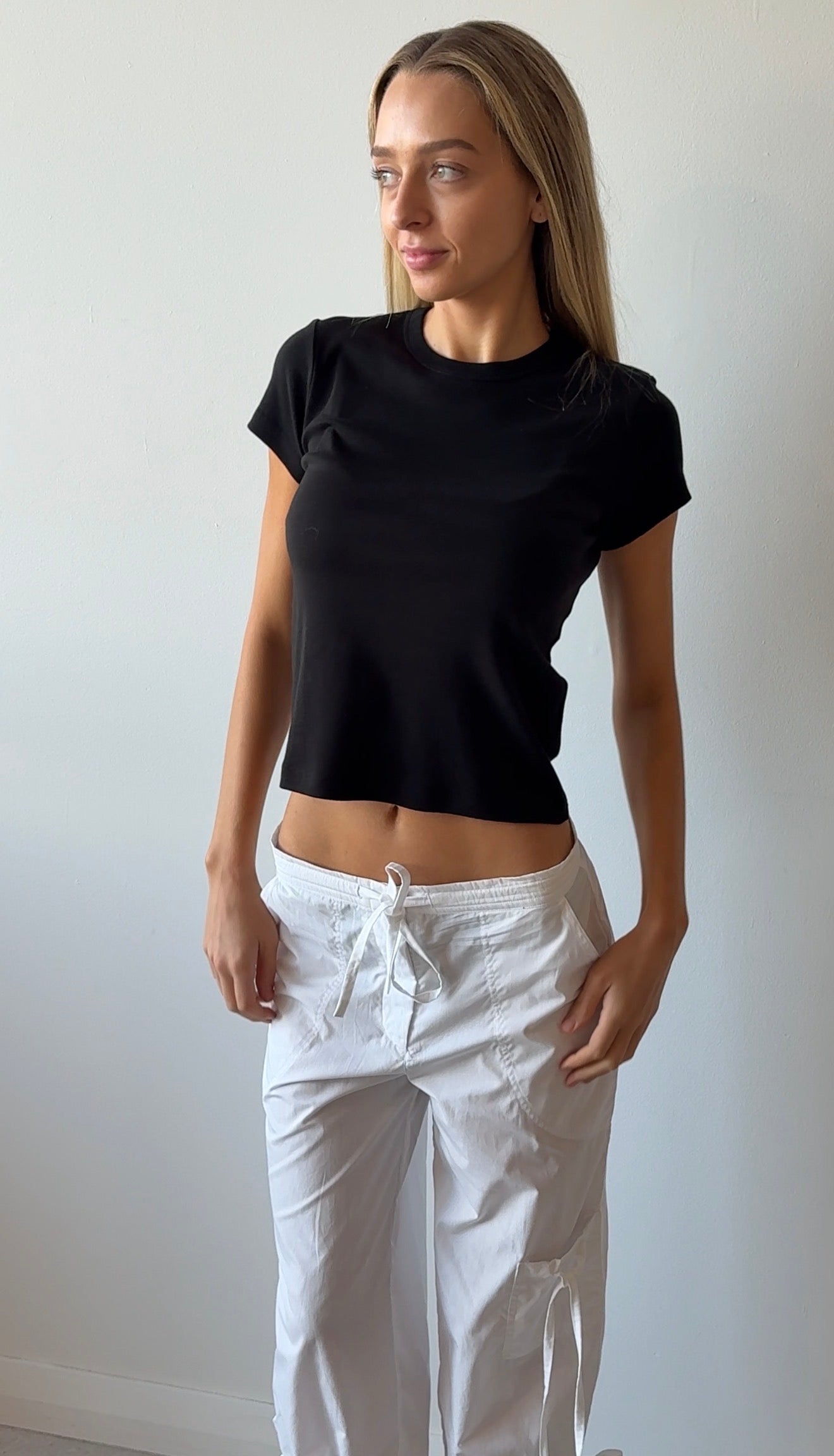 ORGANIC COTTON BABY TEE BLACK