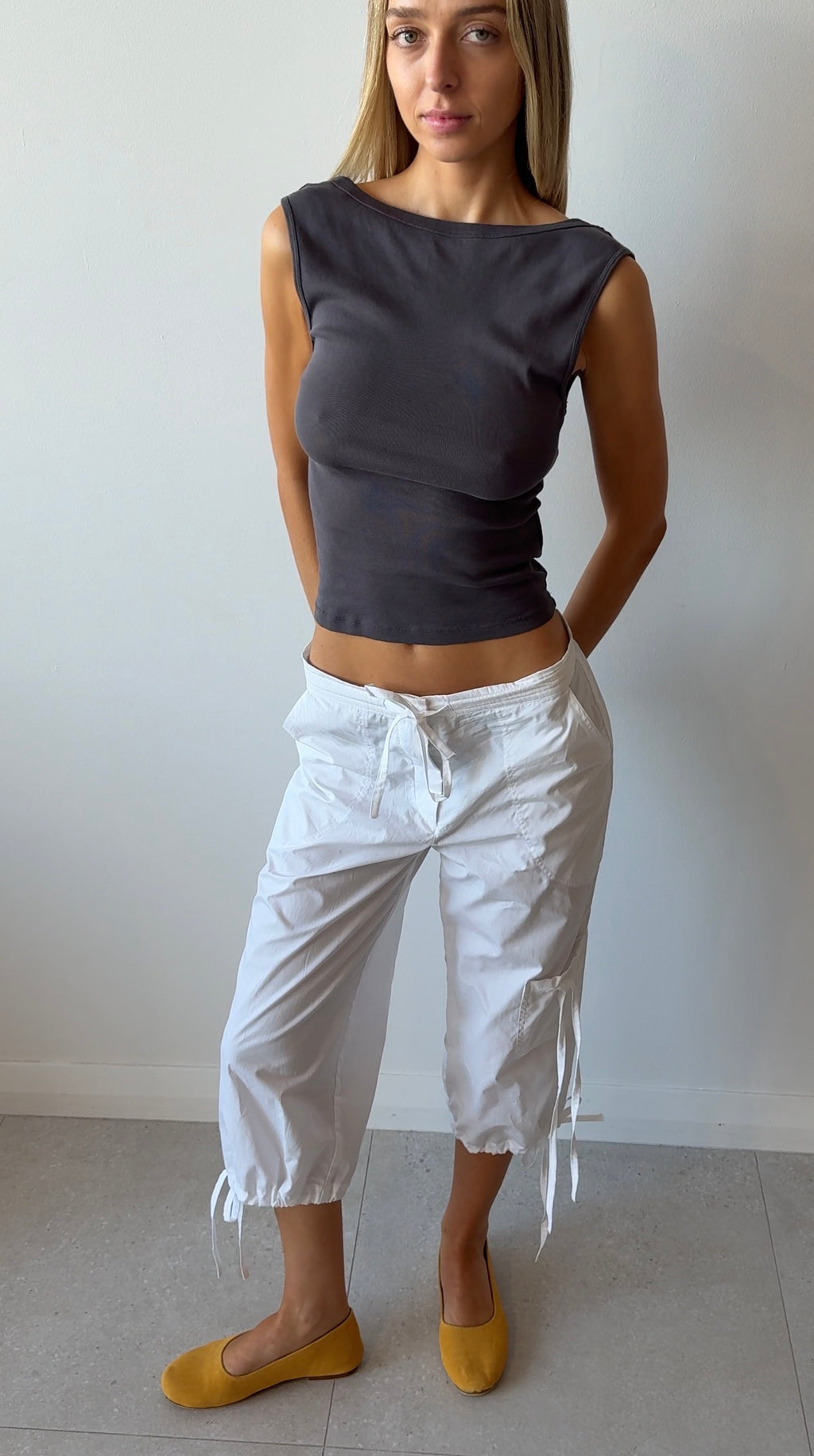 ORGANIC COTTON BALLERINA TOP SOOT