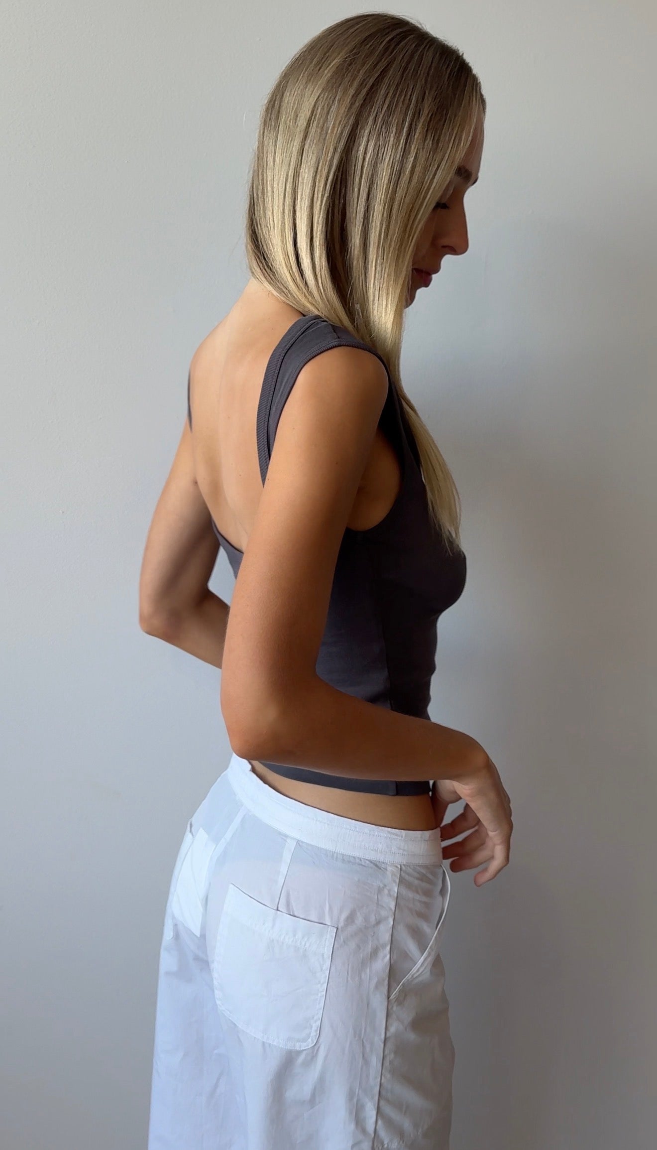 ORGANIC COTTON BALLERINA TOP SOOT