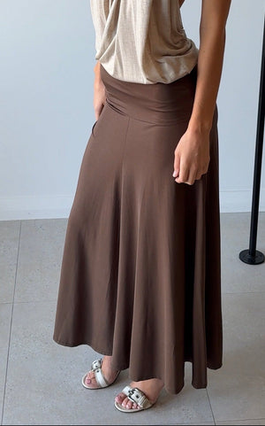 RUMI SKIRT BROWN