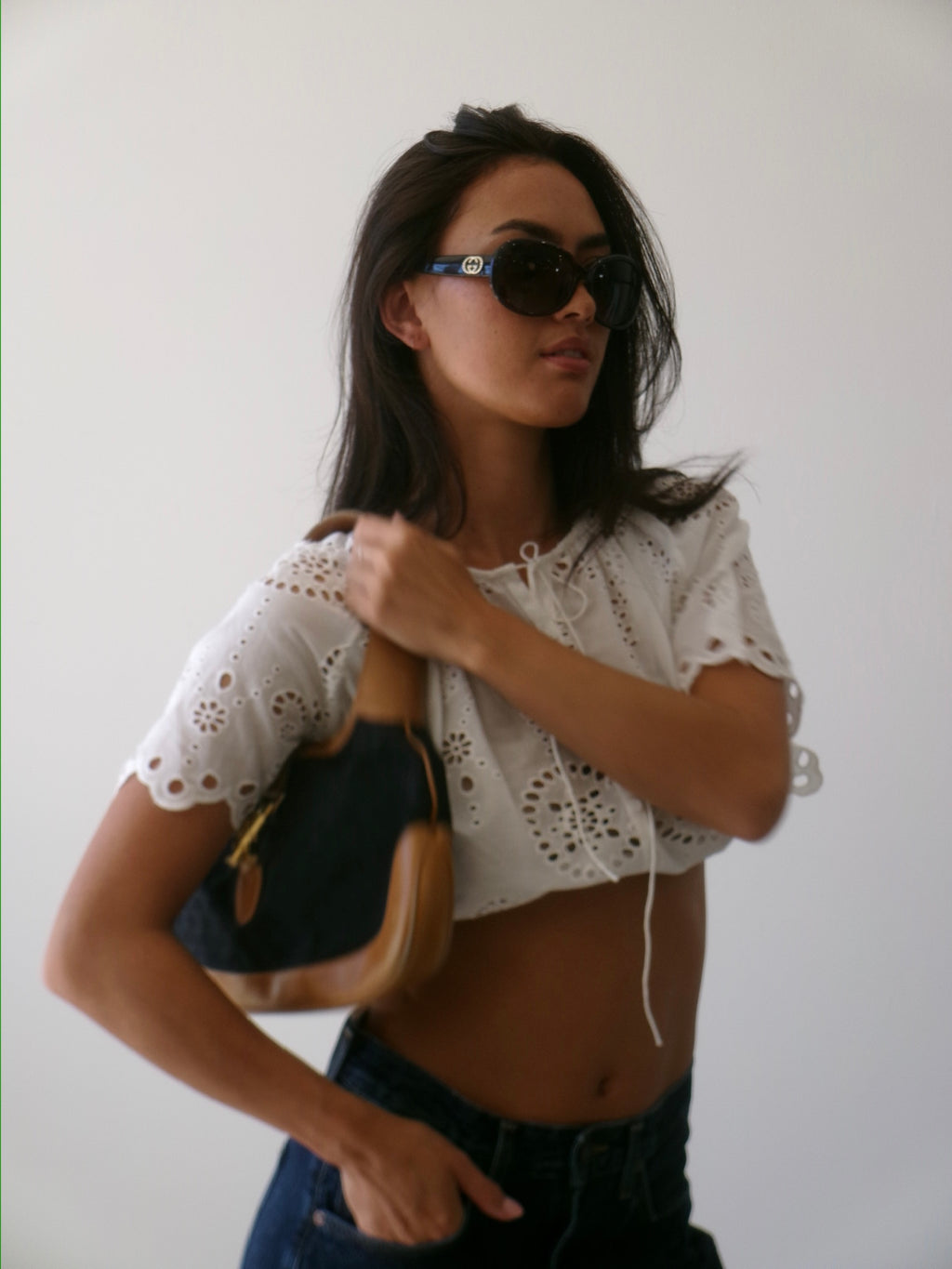 GUCCI CANVAS JACKIE BLACK