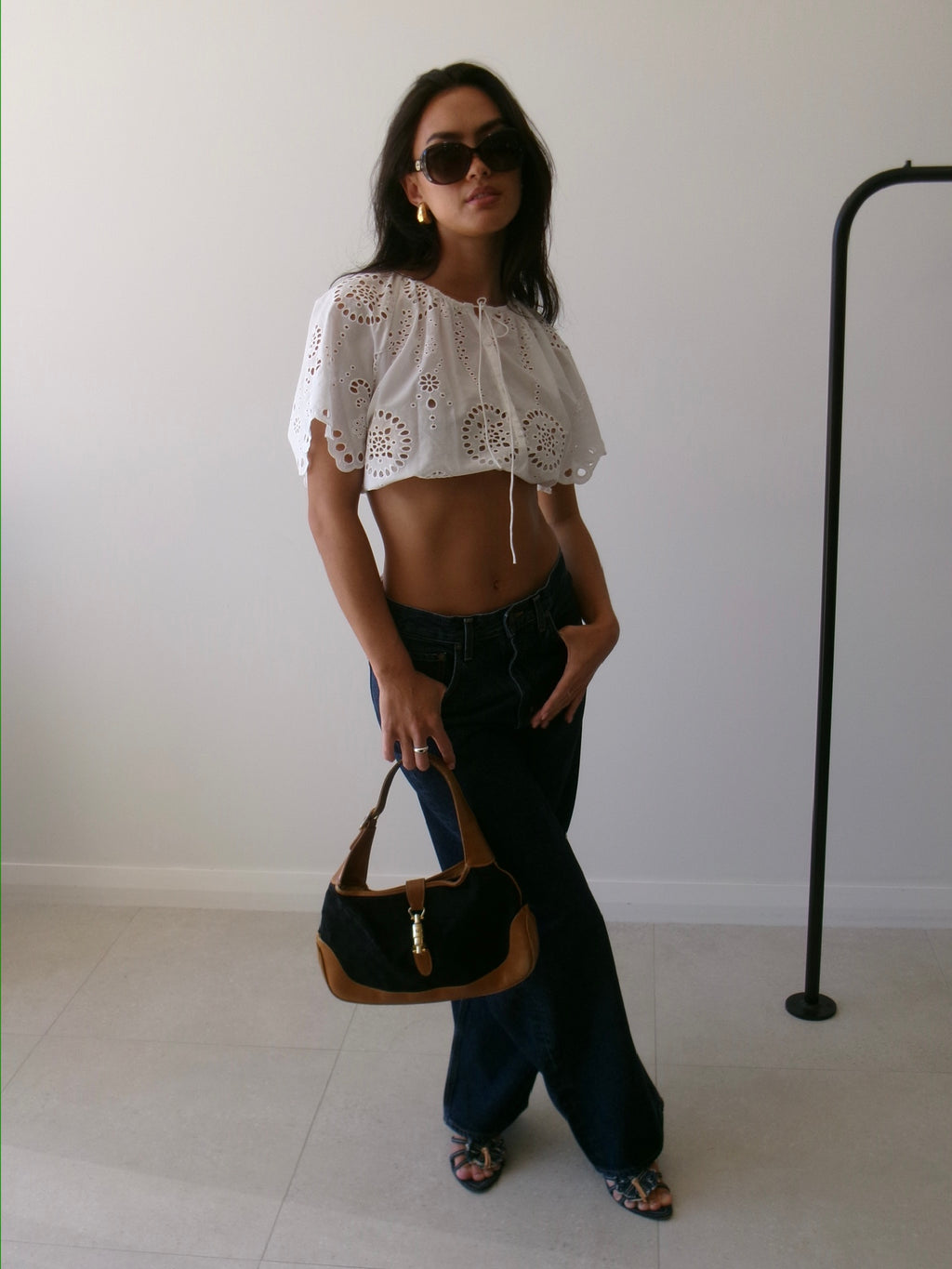 GUCCI CANVAS JACKIE BLACK