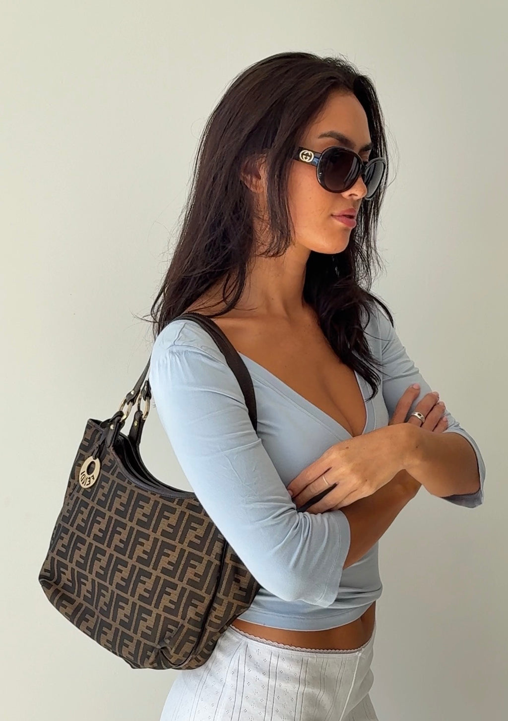 GUCCI INTERLOCKING SUNGLASSES