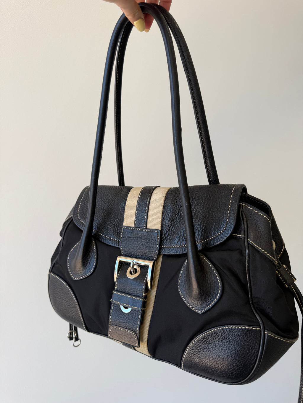 PRADA NYLON SHOULDER BAG