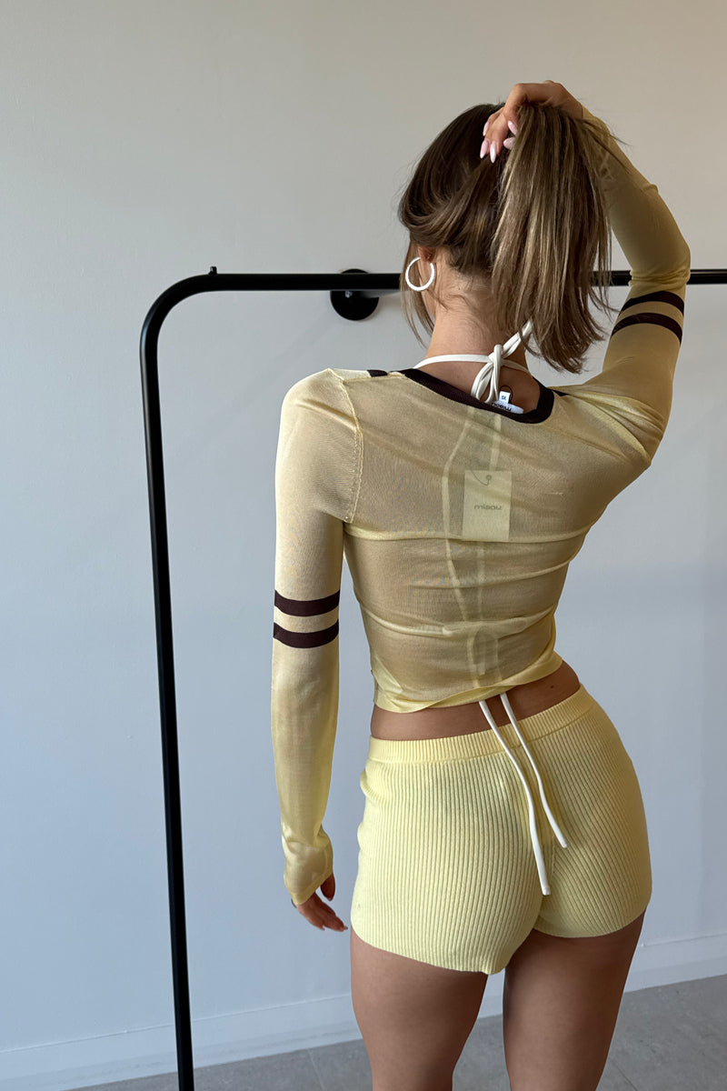 BOOTY SHORTS BUTTER - MIAOU