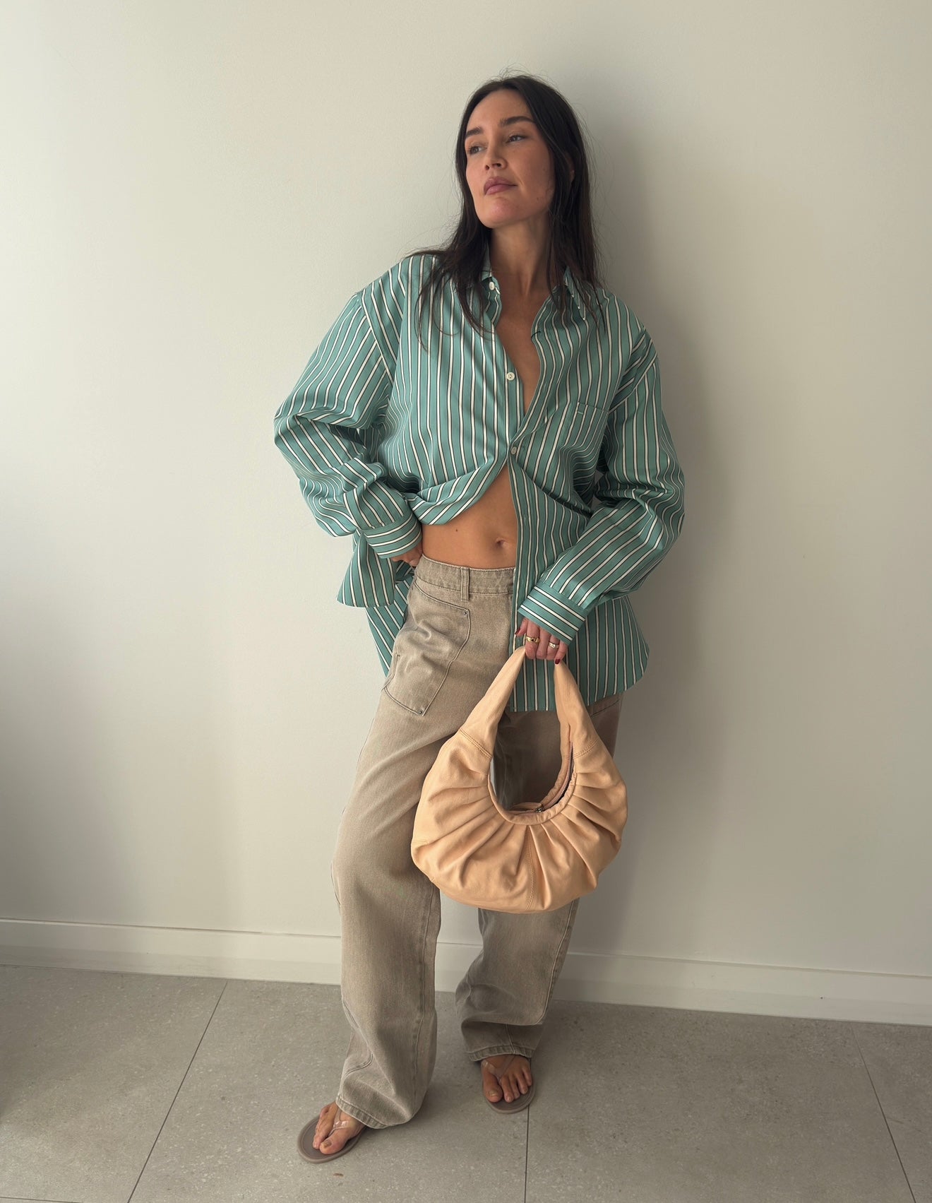 CLASSIC STRIPE SHIRT AEGEAN STRIPE