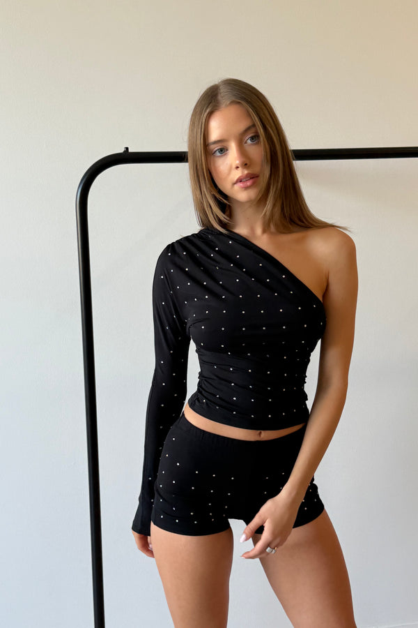 KATIA TOP BLACK - MIAOU
