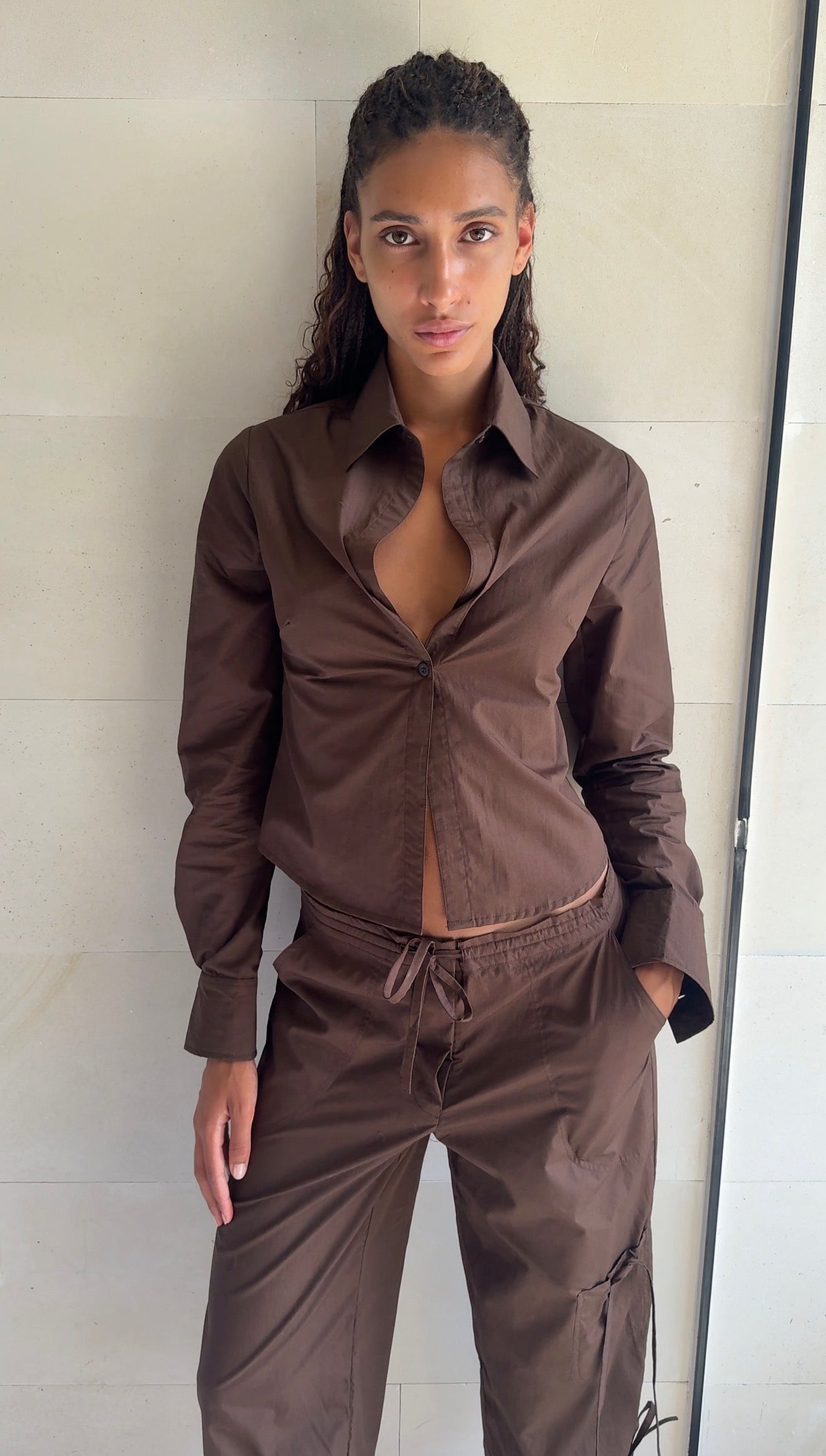 ISOLA SHIRT BROWN