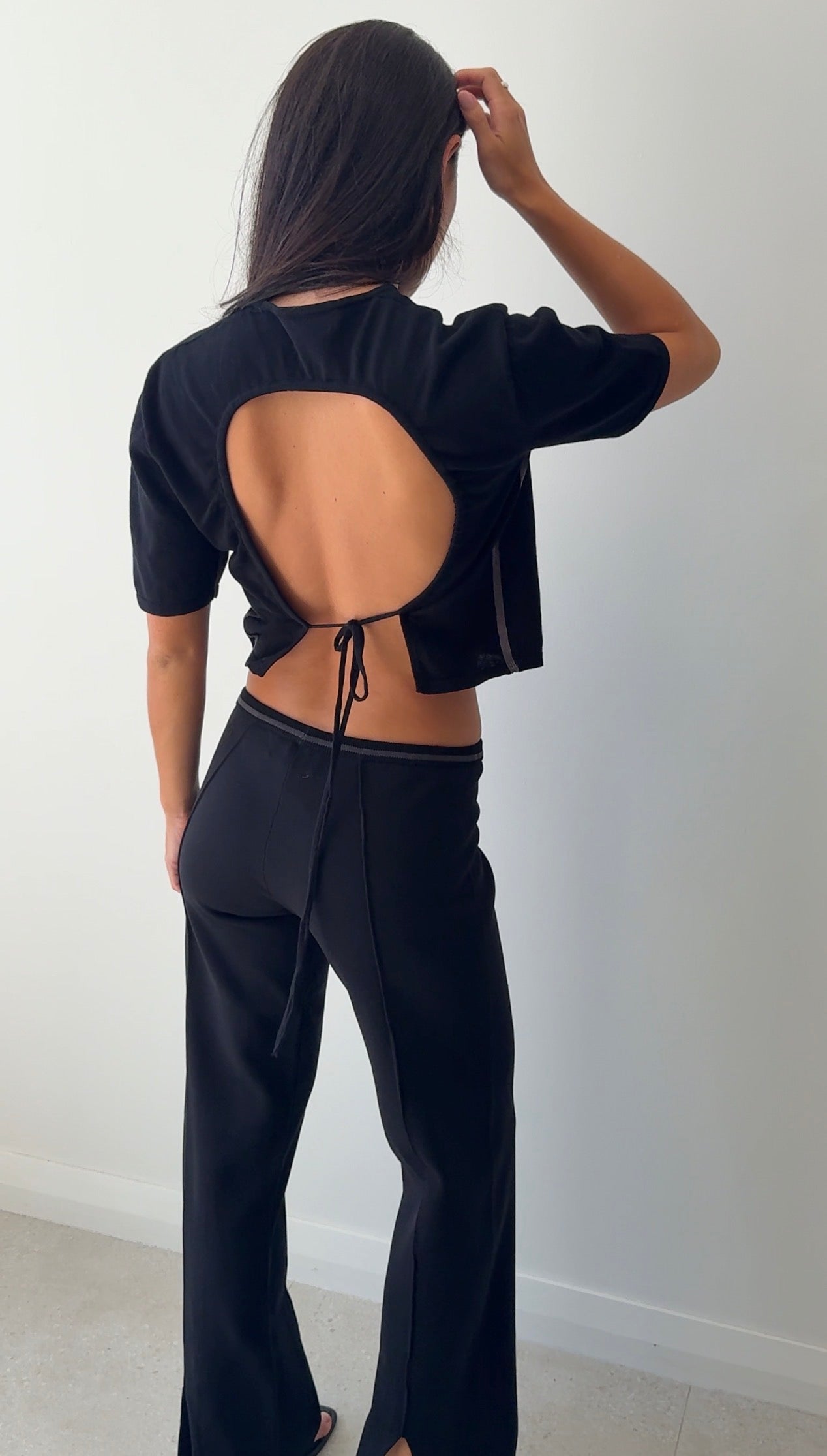 ORGANIC ARCH TOP BLACK