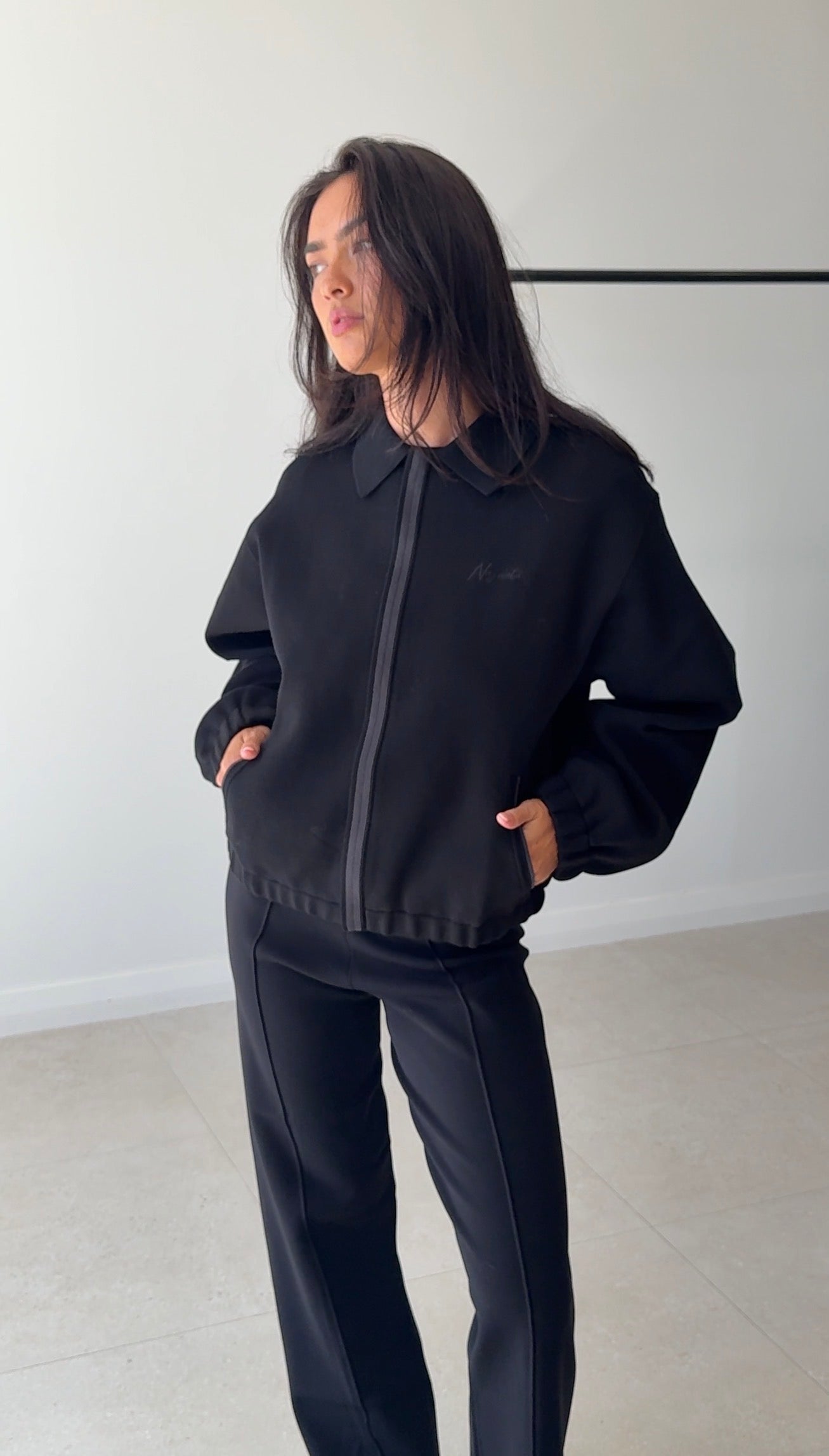 LOW RISE JONI PANT BLACK