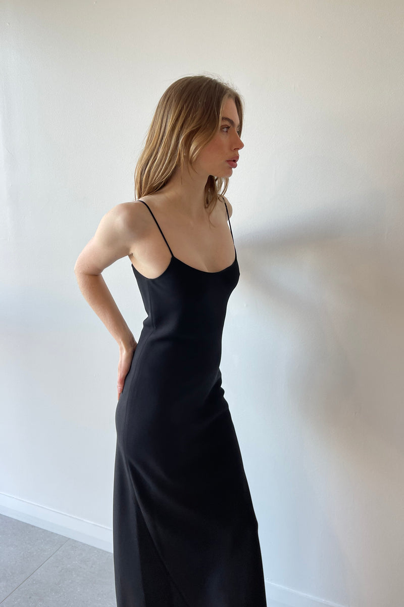 IZOLA MAXI DRESS BLACK - C+M