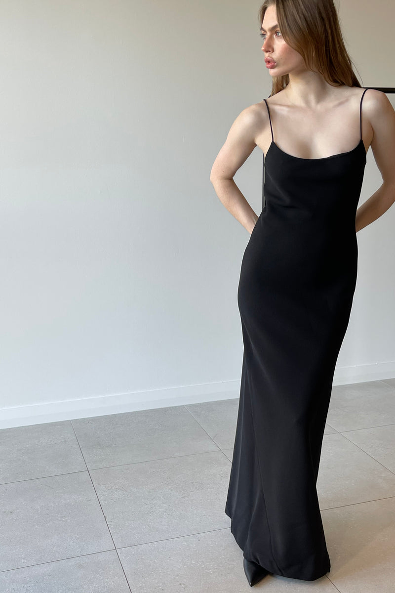 IZOLA MAXI DRESS BLACK - C+M