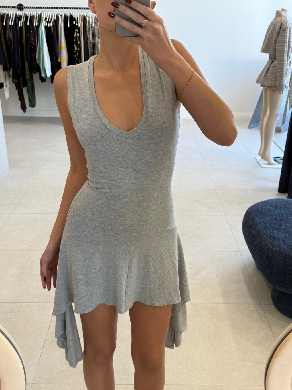 PARK DRESS GREY