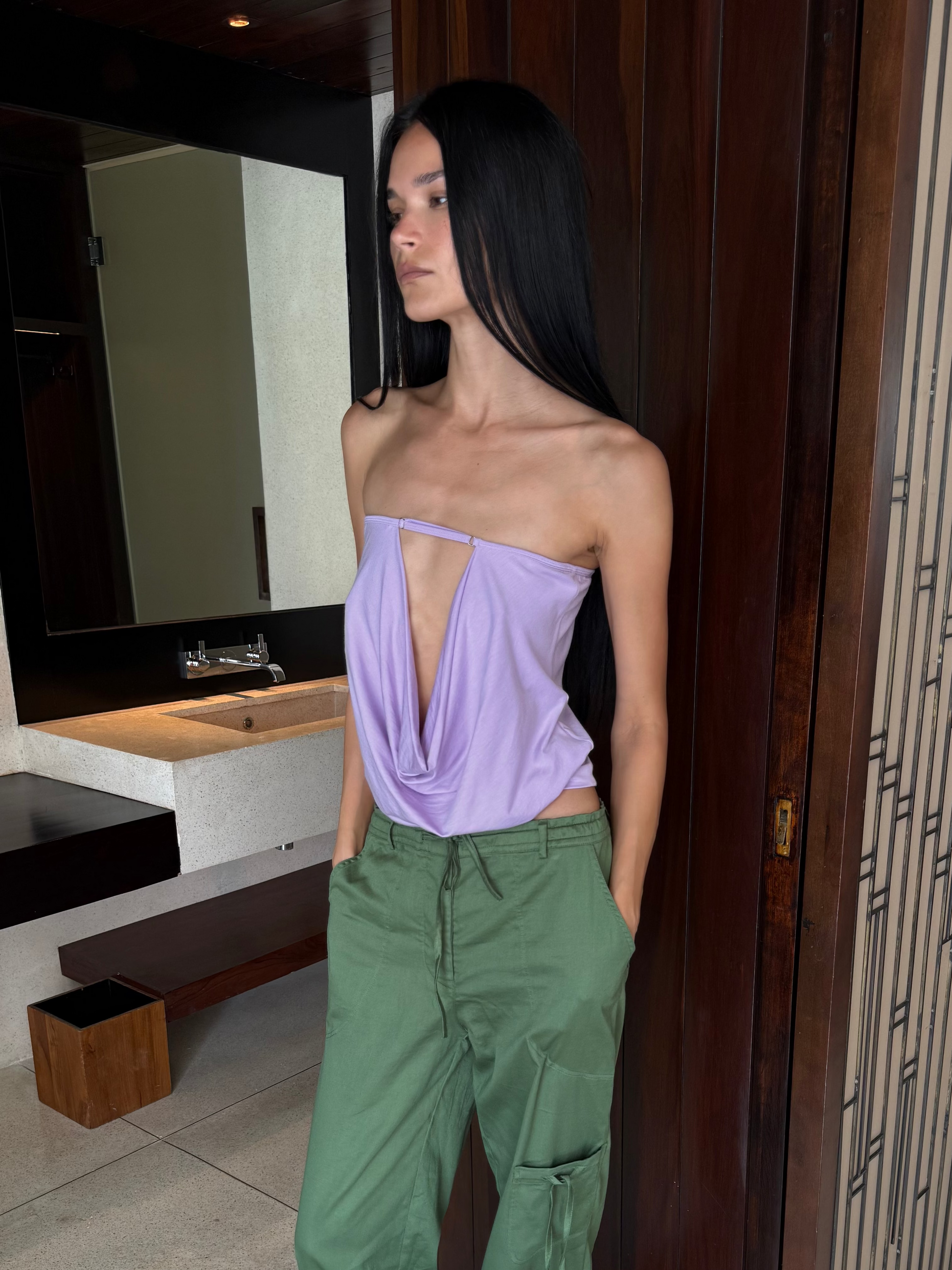 MIRA TOP LILAC