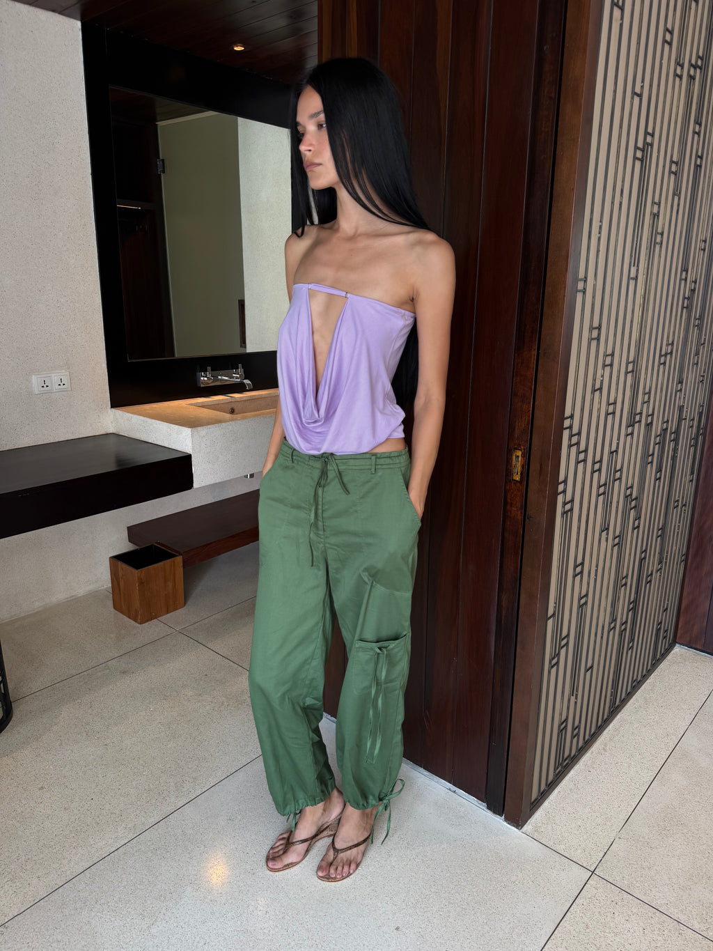 MIRA TOP LILAC