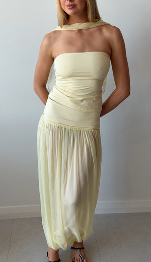 MEADOW MAXI SKIRT HONEY