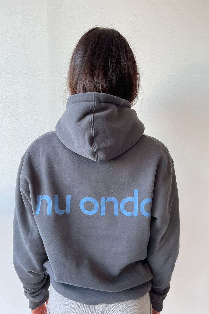 NU ONDA HOODIE STEEL - NU ONDA