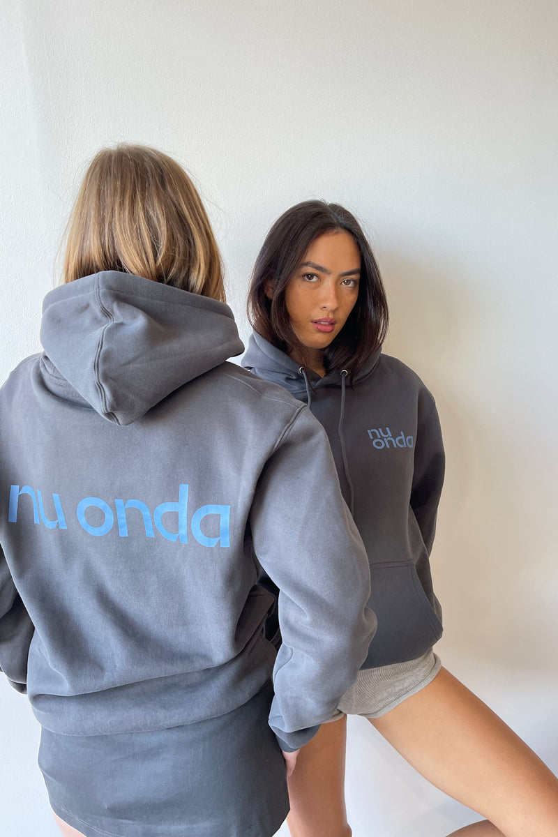 NU ONDA HOODIE STEEL - NU ONDA