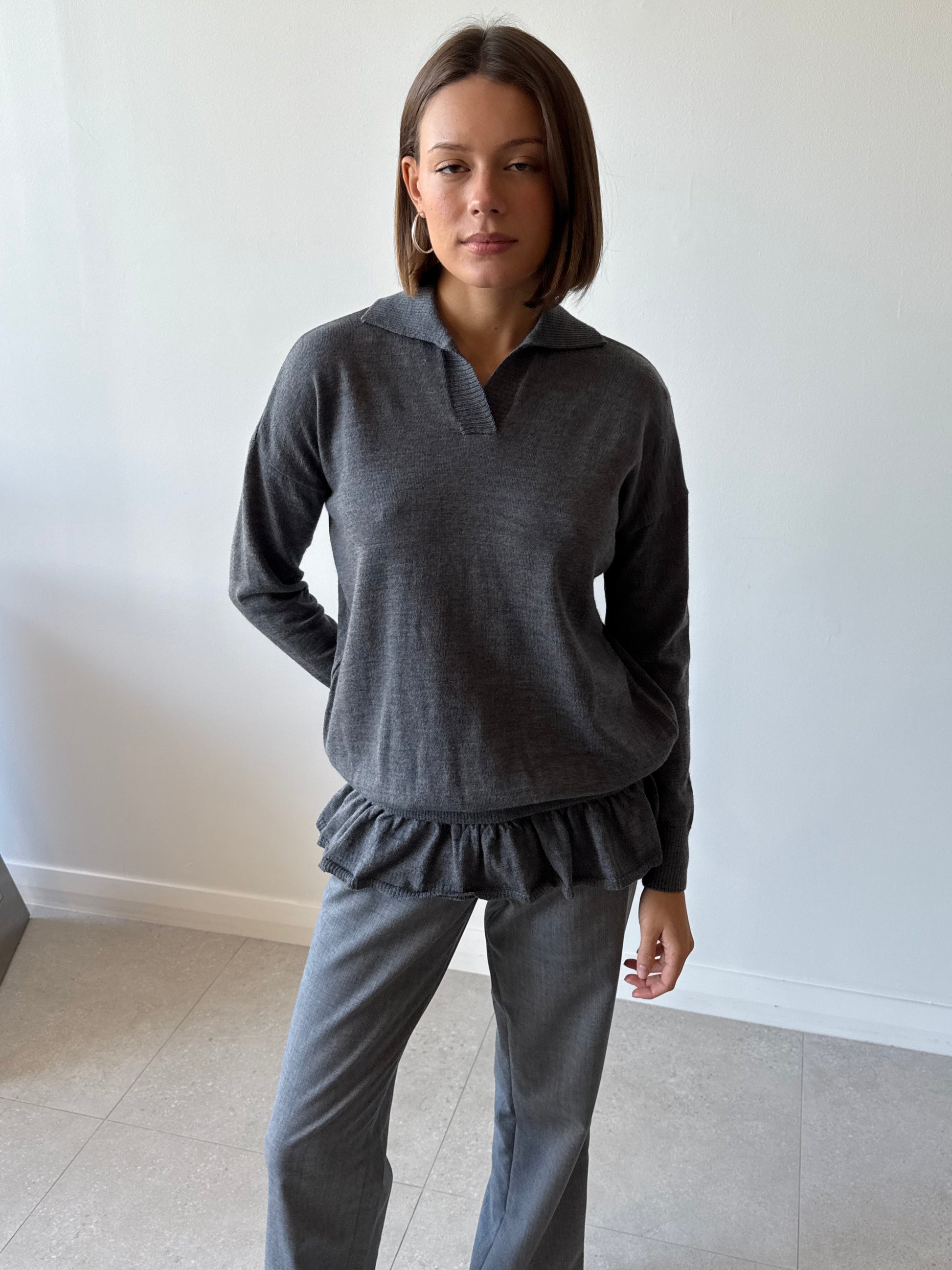 FILLE JUMPER DARK GREY