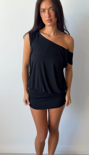 THE REL DRESS BLACK