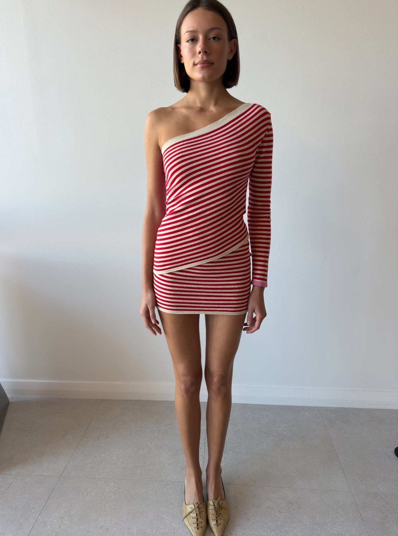 DIANA TOP PINK RED