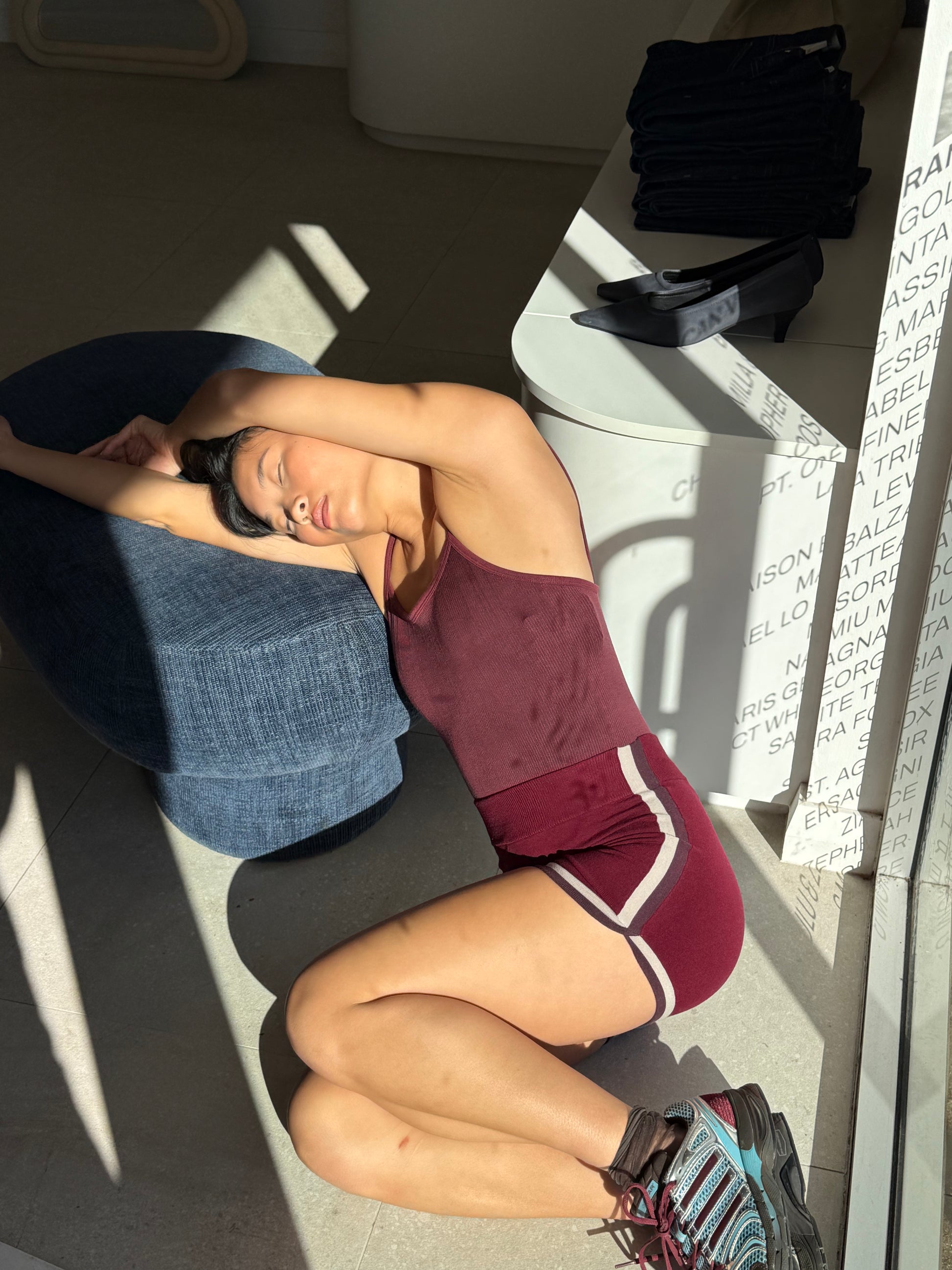 RETRO SHORT 2.0 MULBERRY