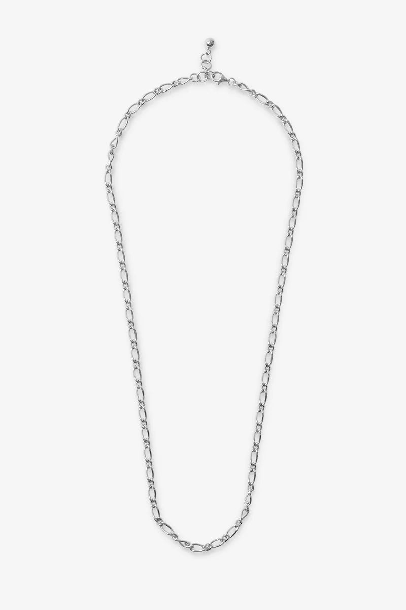 LYNKAGE CHAIN NECKLACE STERLING SILVER - FLASH JEWELLERY