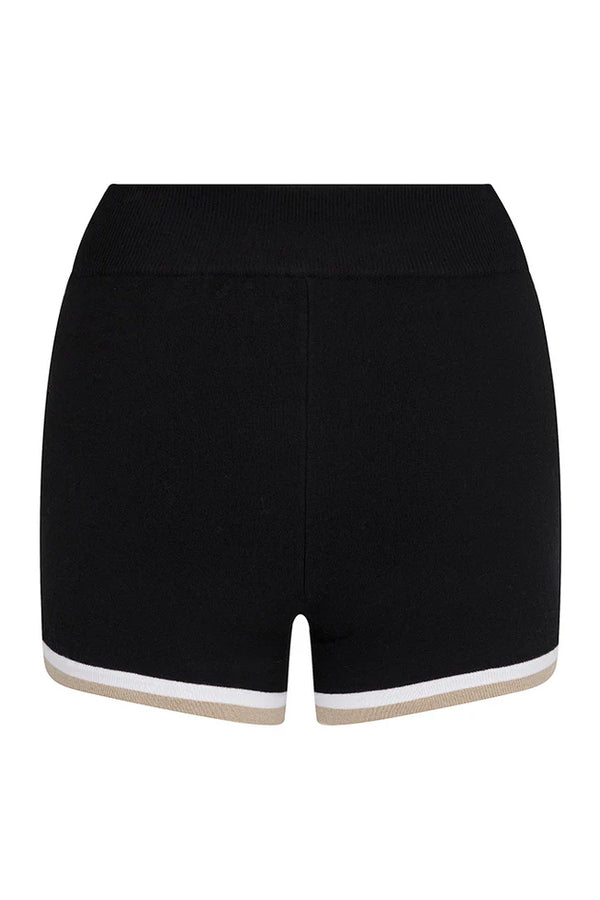 RETRO SHORT 2.0 BLACK/SANDSTONE - NAGNATA