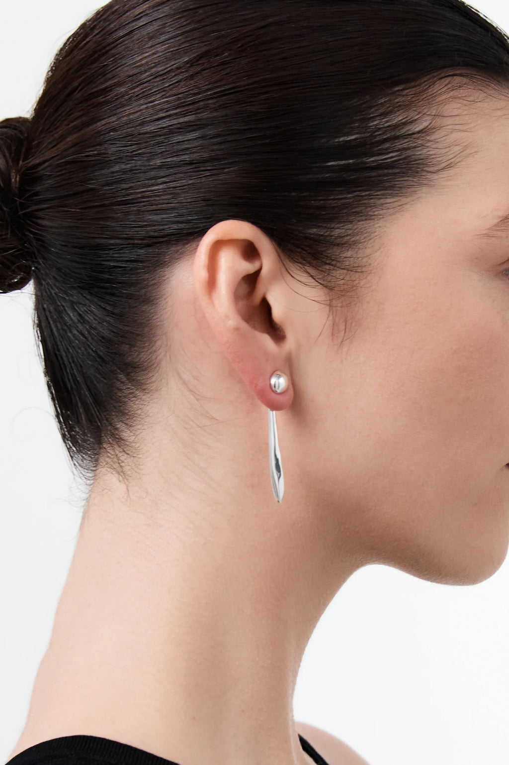 VERSO DROP EARRINGS SILVER