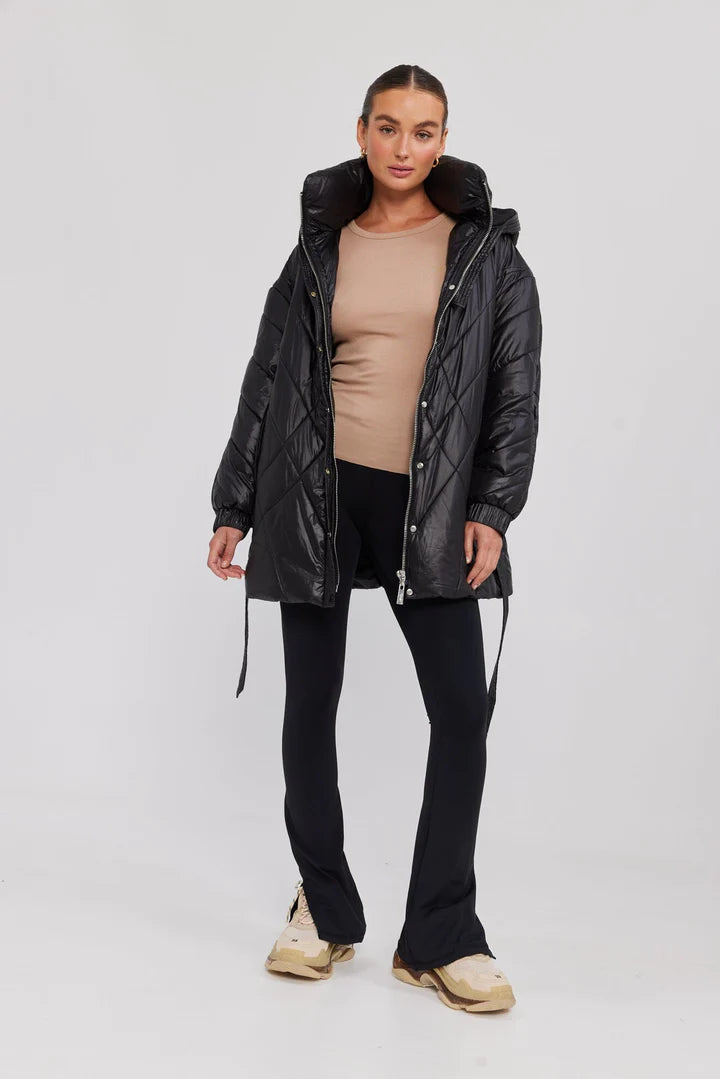 NOVA MIDLINE PUFFER BLACK