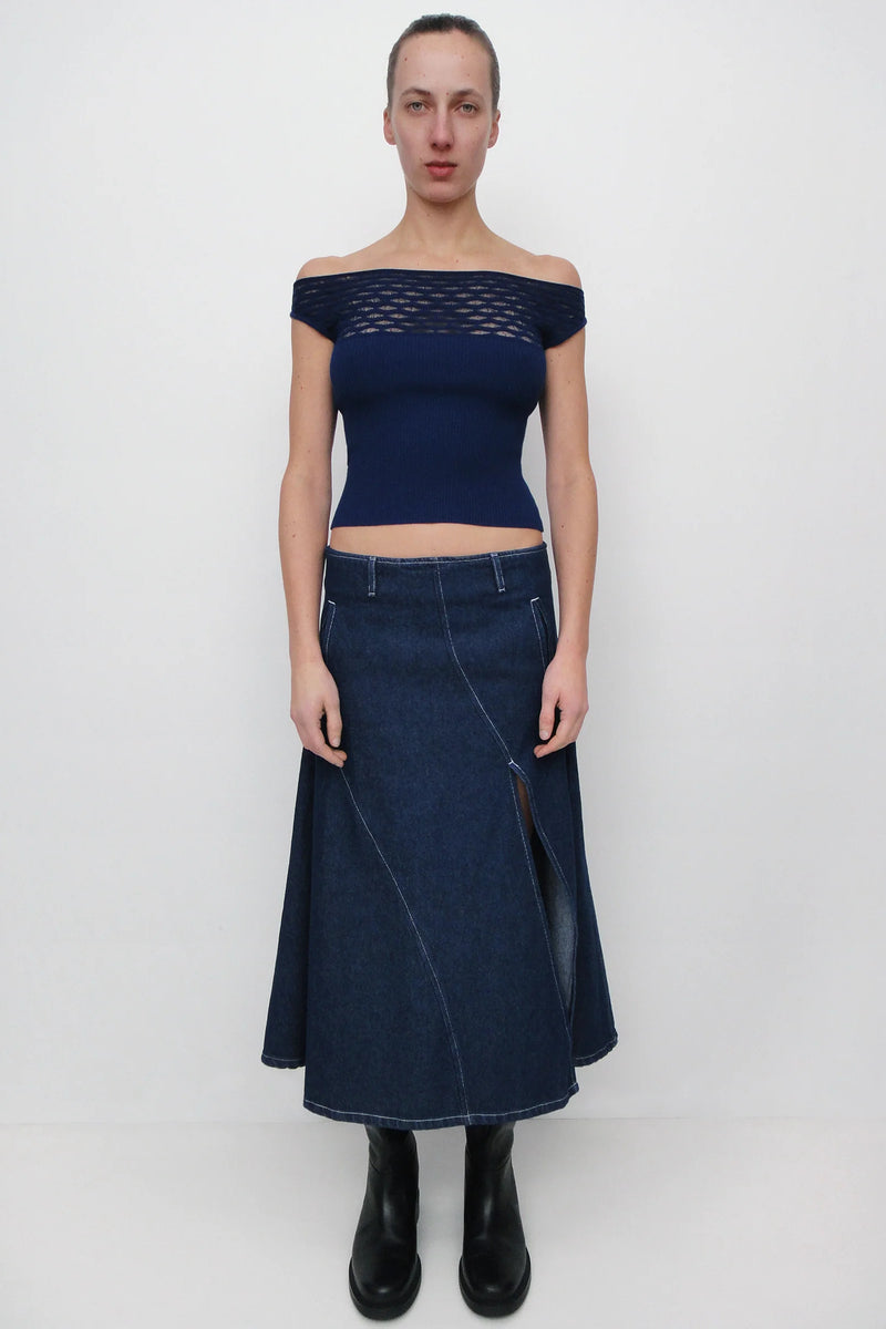 OHAU SKIRT BLUE - GIMAGUAS