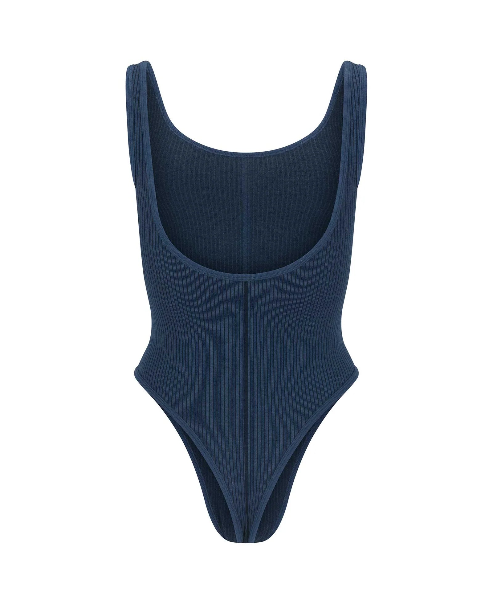 CLASSIC WOOL BODYSUIT DENIM