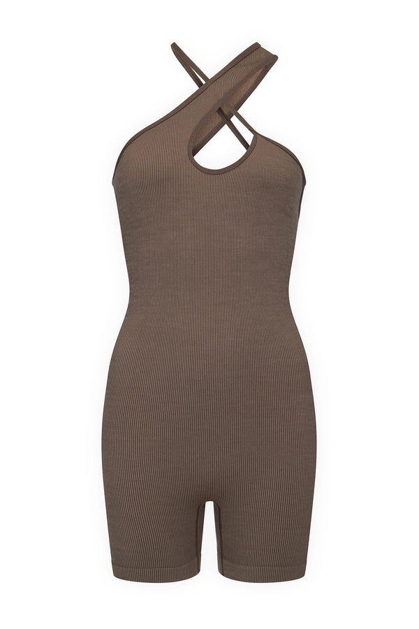 TULA ALL-IN WOOL SUIT MOCHA - NAGNATA