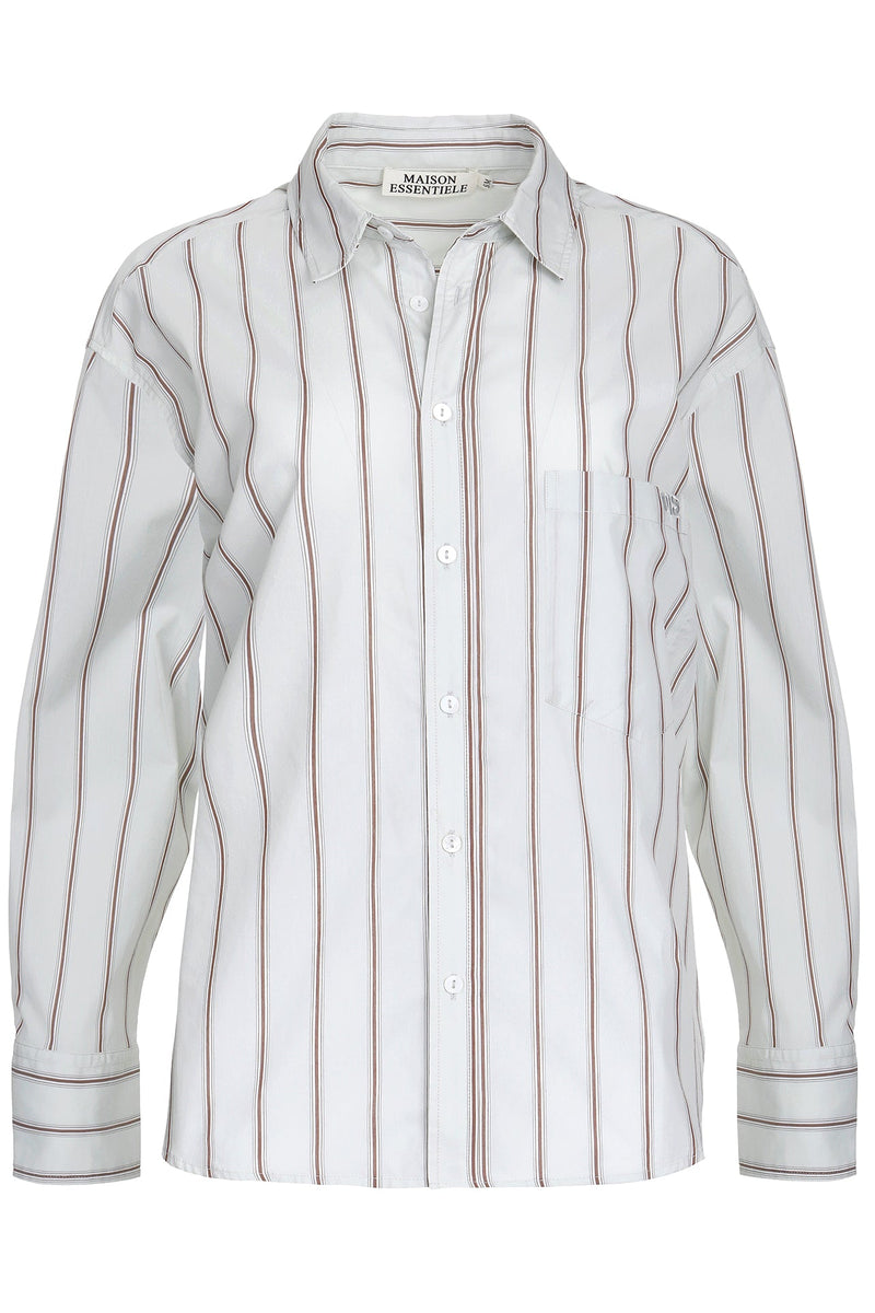 RESORT SHIRT STRIPE 0003 - MAISON ESSENTIELE