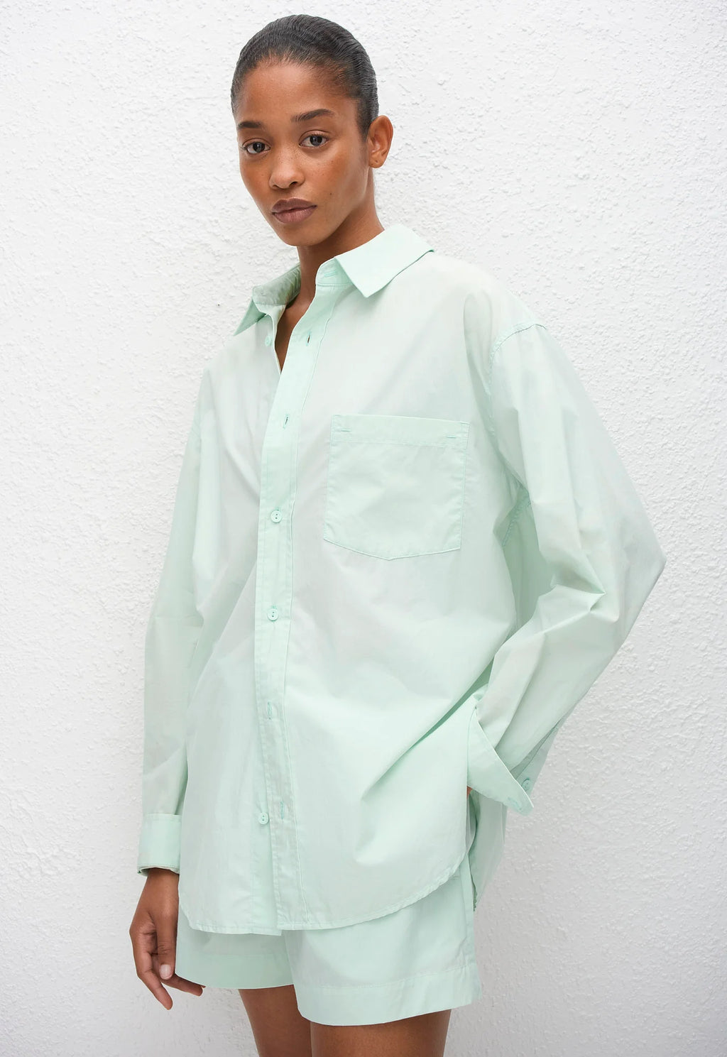 RELAXED SHIRT MINT