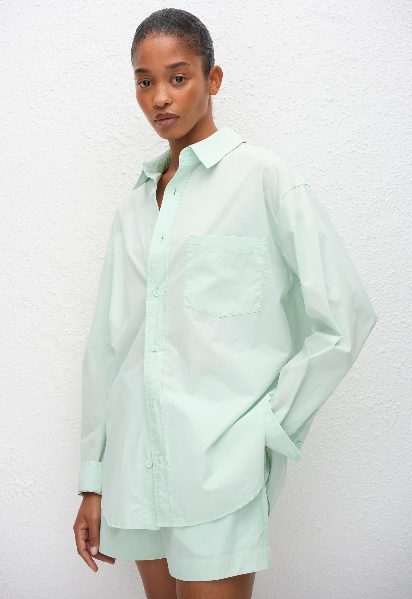 RELAXED SHIRT MINT