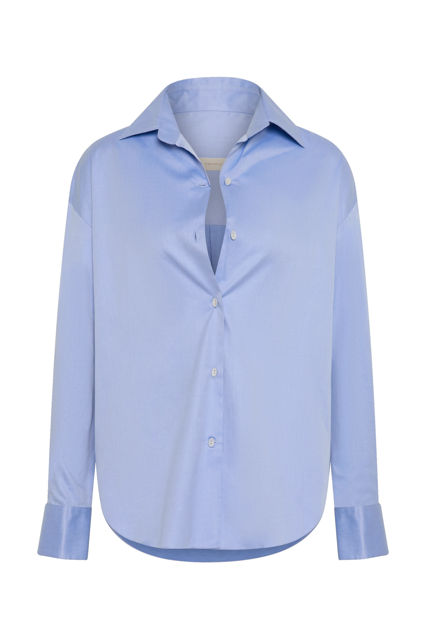 EN VAU OVERSIZED SHIRT SOFT BLUE