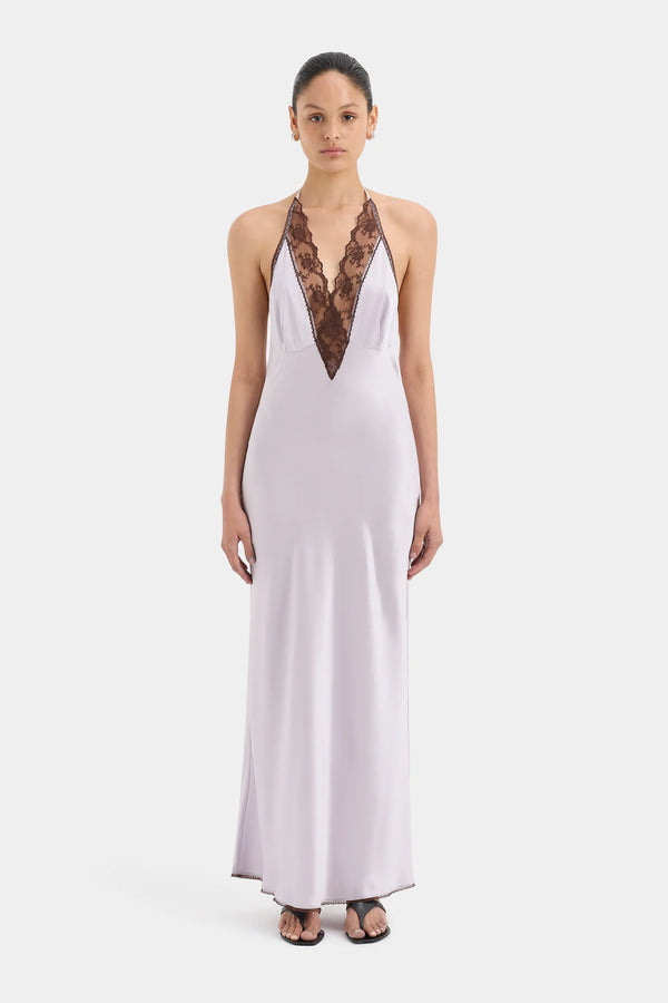ARIES HALTER GOWN LILAC - SIR
