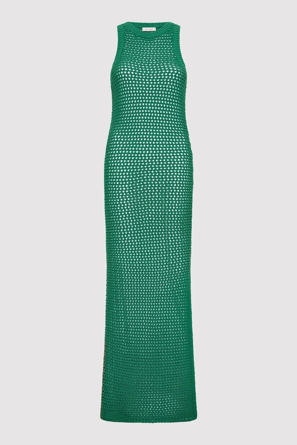 COTTON CROCHET DRESS VERDE
