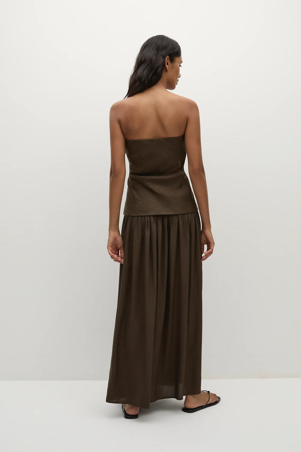 HEDY MAXI DRESS FOREST