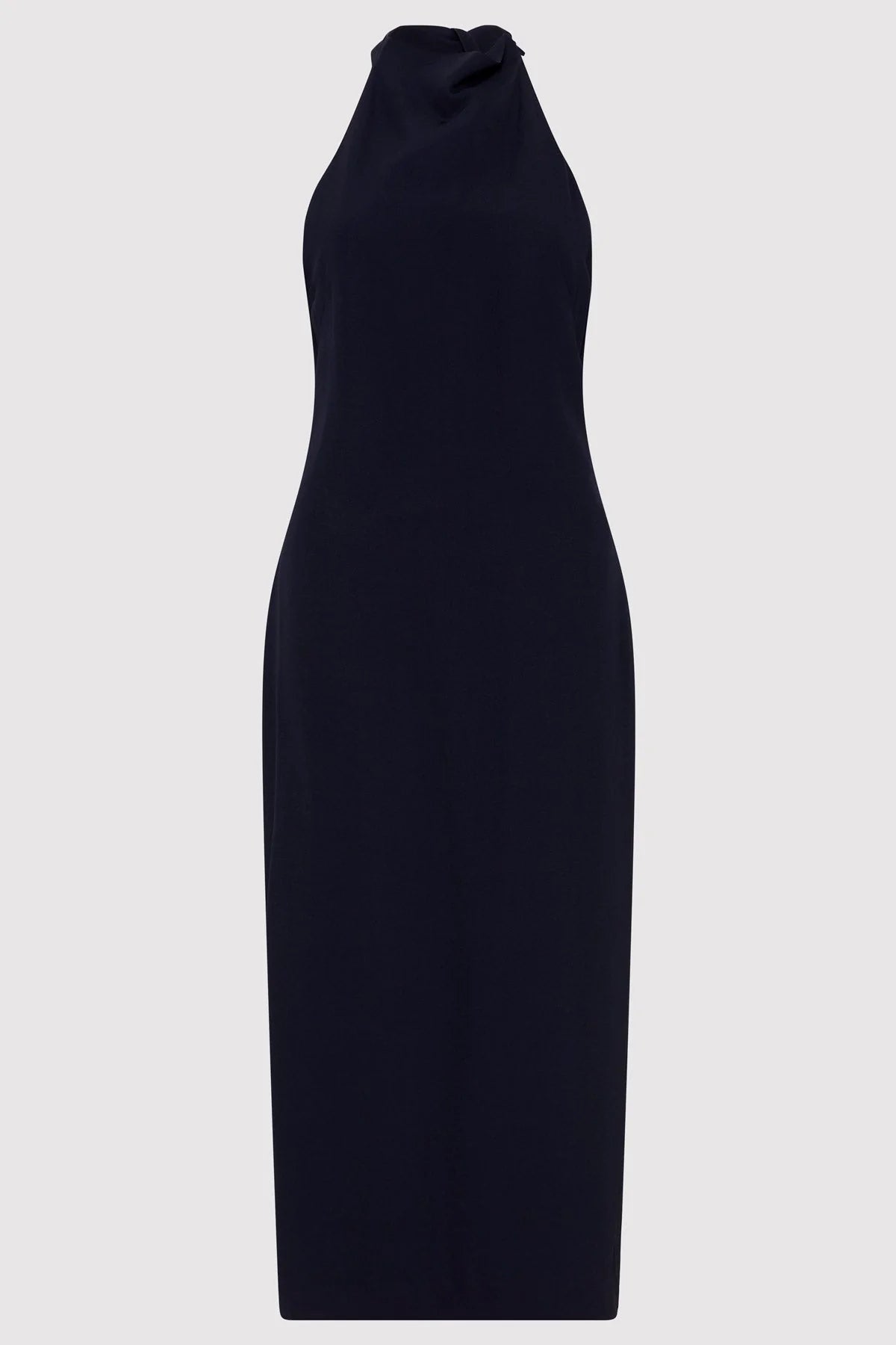 ASYMM BELT BACK DRESS INKWELL
