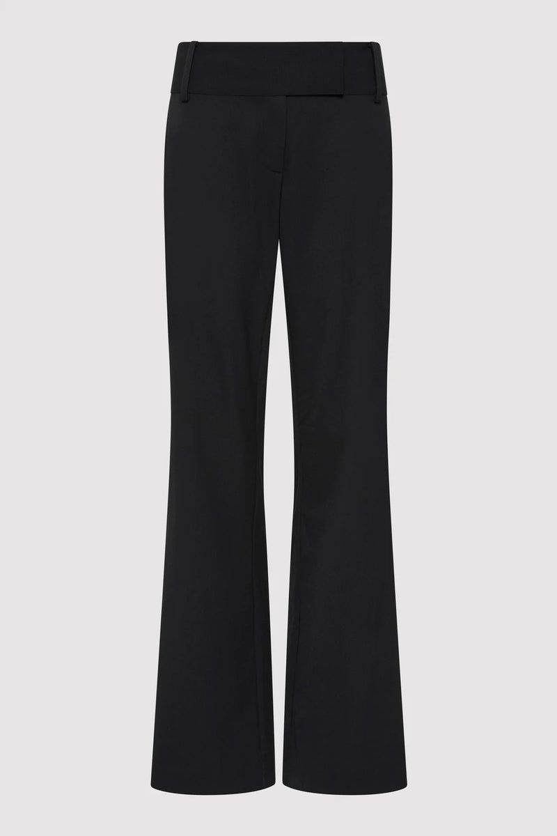 90S RELAXED PANTS BLACK - ST.AGNI