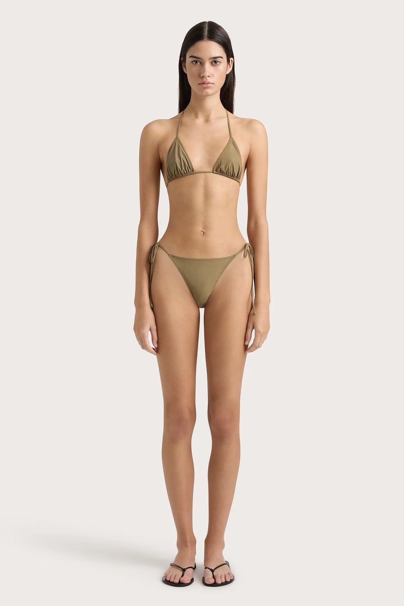 LEO BKINI BOTTOM KHAKI - FAITHFULL THE BRAND