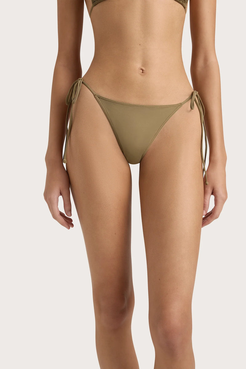 LEO BKINI BOTTOM KHAKI - FAITHFULL THE BRAND