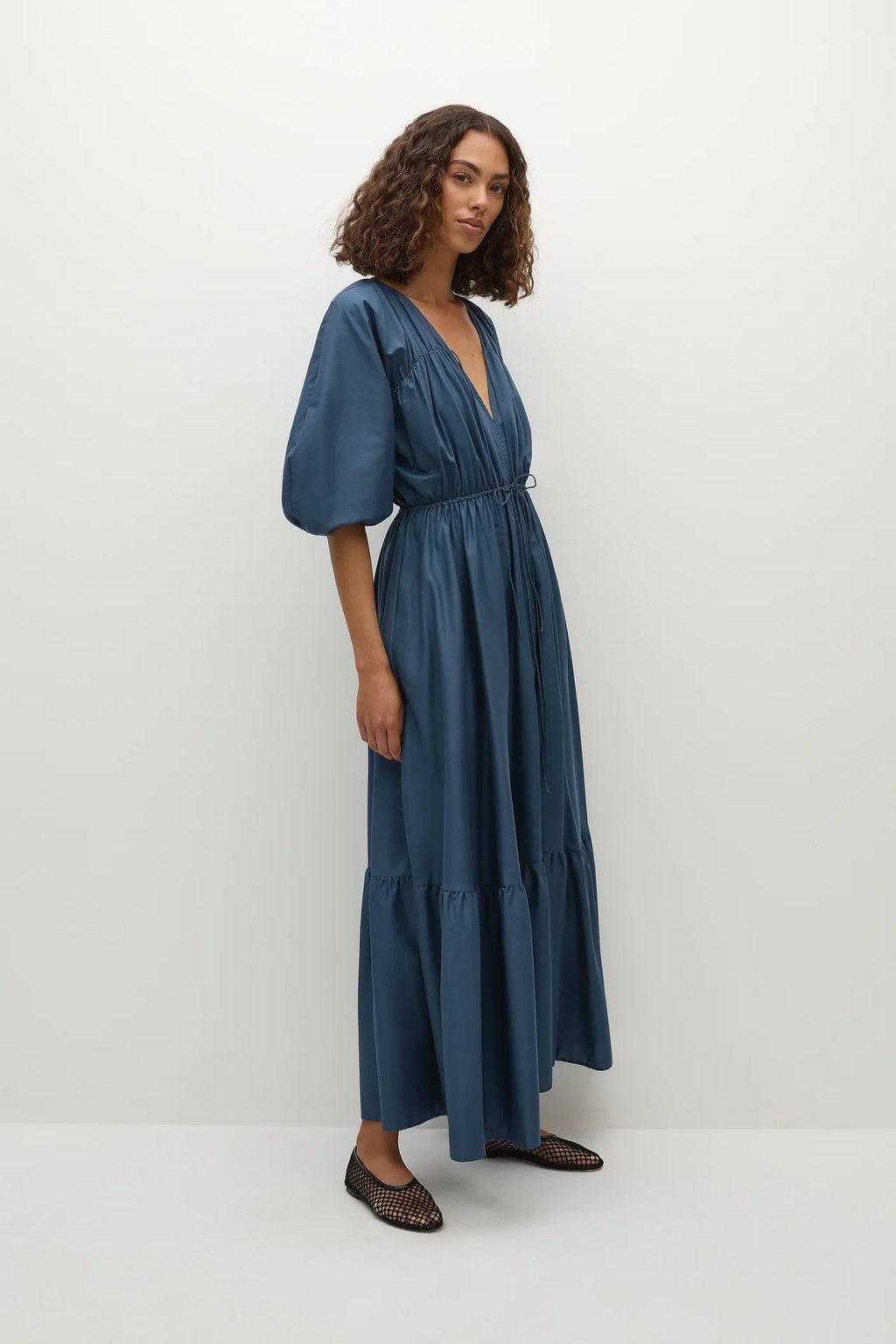 SIGRID MAXI DRESS VINTAGE NAVY