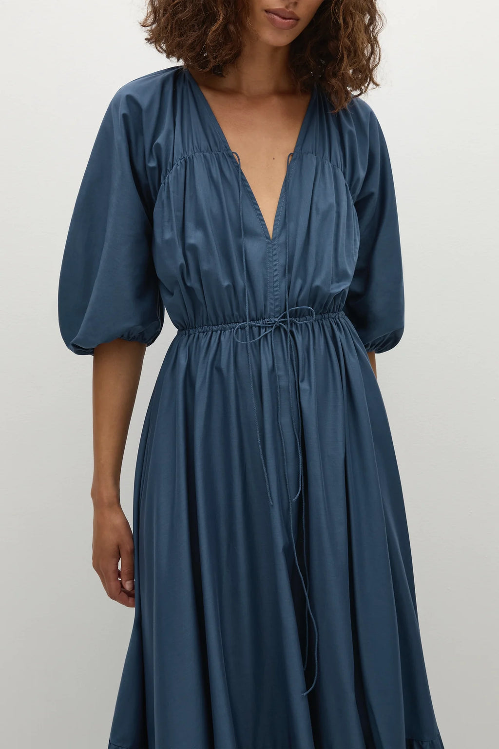 SIGRID MAXI DRESS VINTAGE NAVY