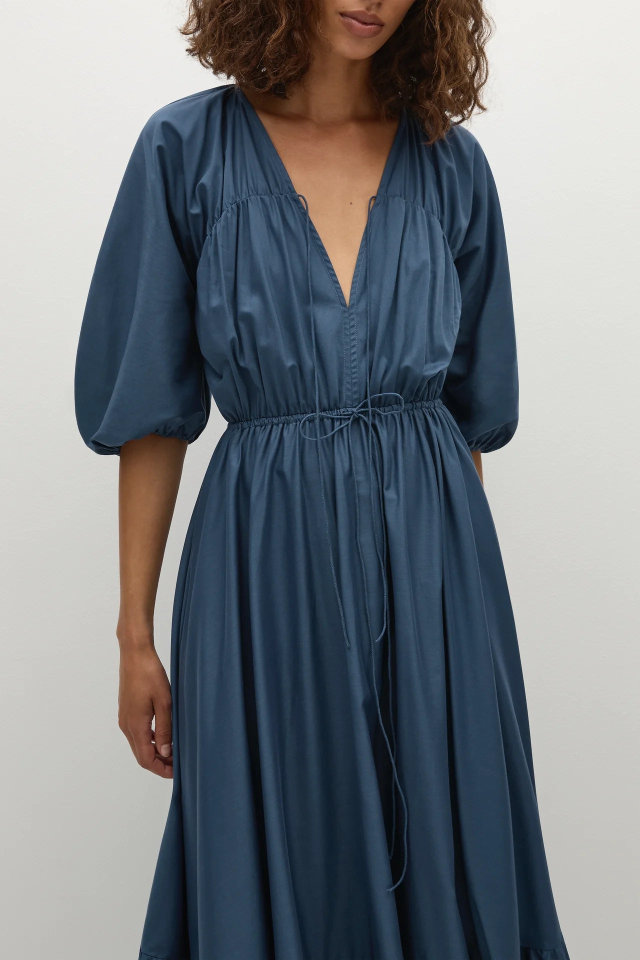 SIGRID MAXI DRESS VINTAGE NAVY