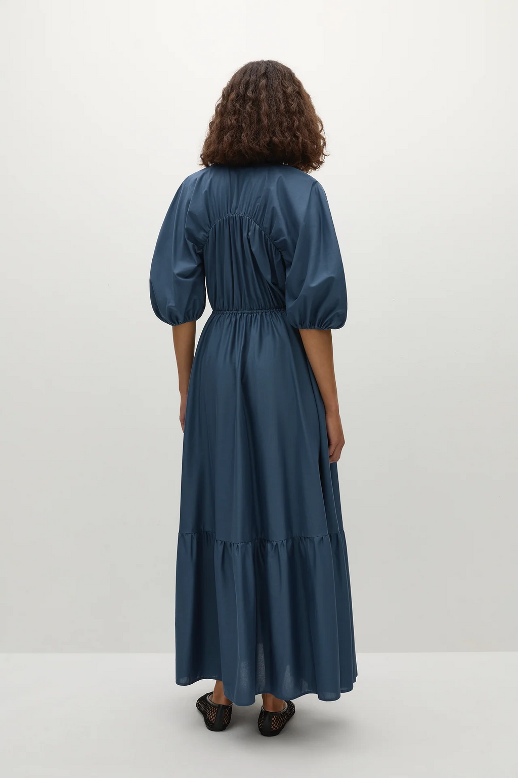 SIGRID MAXI DRESS VINTAGE NAVY
