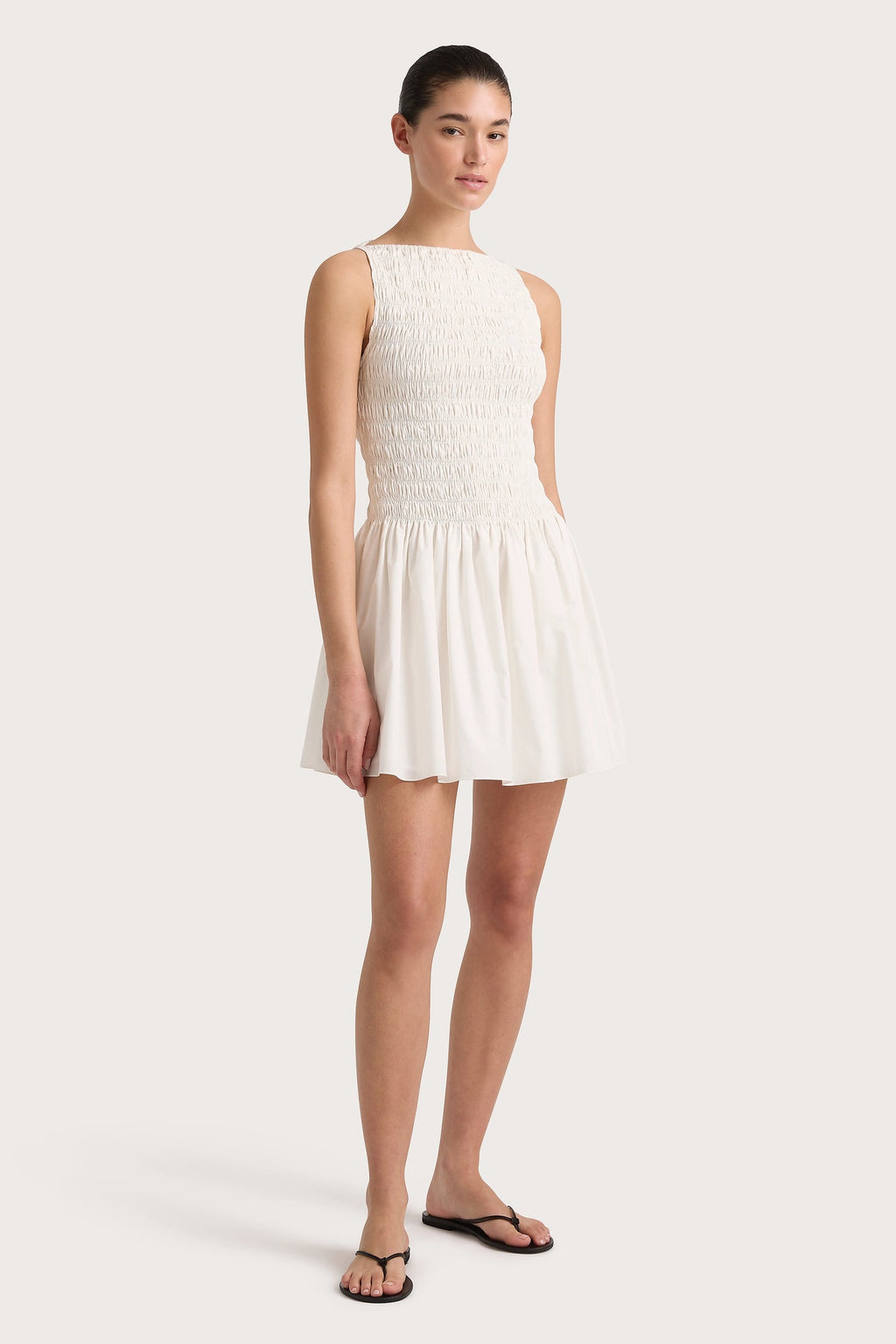 NOA MINI DRESS WHITE