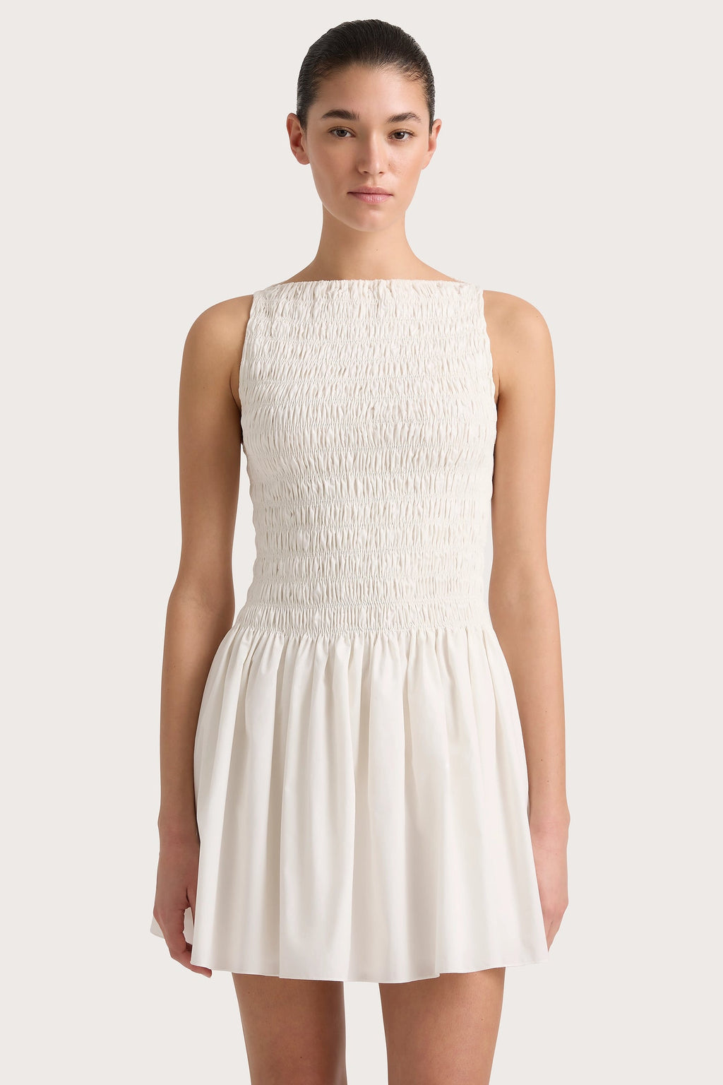 NOA MINI DRESS WHITE